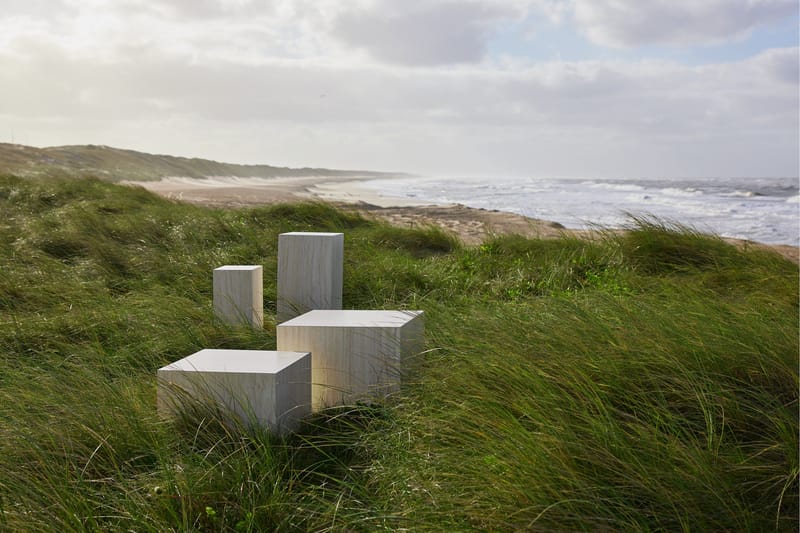 Samon Soffbord 58x58 cm - Beige - Products - Möbler - Bord & matgrupp - Avlastningsbord & sidobord - Satsbord