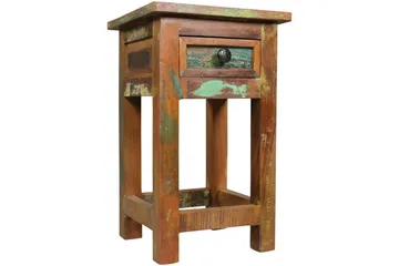 Sido bord Wohnling Massivt återvunnet trä Kolkutta låda Industriell - Products - Möbler - Bord & matgrupp - Avlastningsbord & sidobord - Brickbord & småbord