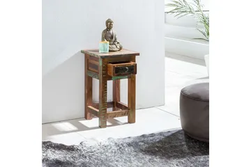 Sido bord Wohnling Massivt återvunnet trä Kolkutta låda Industriell - Products - Möbler - Bord & matgrupp - Avlastningsbord & sidobord - Brickbord & småbord