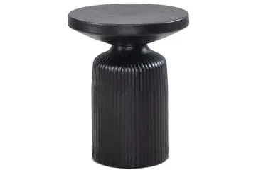 Sido bord Wohnling Metall Rund 40 cm Svart Hamrad Look Industriell - Products - Möbler - Bord & matgrupp - Avlastningsbord & sidobord - Brickbord & småbord