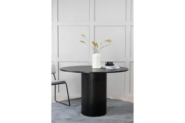 Bianca Matbord 110 cm Runt - Svart - Products - Möbler - Bord & matgrupp - Matbord & köksbord
