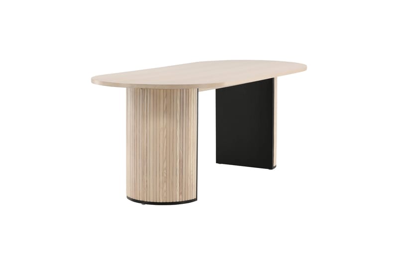 Bianca Matbord 200 cm Ovalt - Beige - Products - Möbler - Bord & matgrupp - Matbord & köksbord