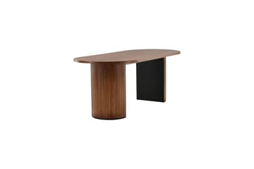 Bianca Matbord 200 cm Ovalt - Valnötsbrun - Products - Möbler - Bord & matgrupp - Matbord & köksbord