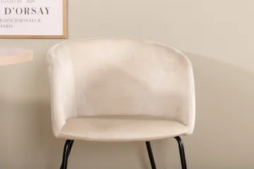 Bianca Matgrupp 200 cm Oval med 4 Berit stolar - Beige - Products - Möbler - Bord & matgrupp - Matgrupp