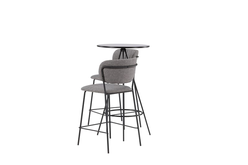 Bistro Matgrupp 60 cm Rund med 2 Bell stolar - Svart - Products - Möbler - Bord & matgrupp - Matgrupp