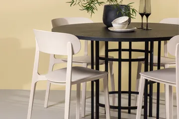 Copenhagen Matgrupp 115 cm Rund med 4 Åstol stolar - Beige - Products - Möbler - Bord & matgrupp - Matgrupp