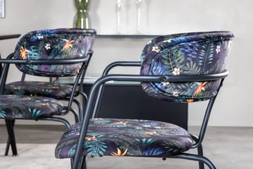 Dipp Matgrupp 180 cm Rektangulär med 6 Arrow stolar - Svart/Guld - Products - Möbler - Bord & matgrupp - Matgrupp