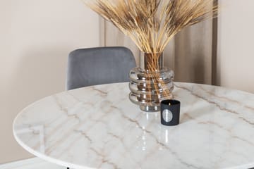 Estelle Matgrupp 106 cm Rund med 4 Muce stolar - Svart - Products - Möbler - Bord & matgrupp - Matgrupp