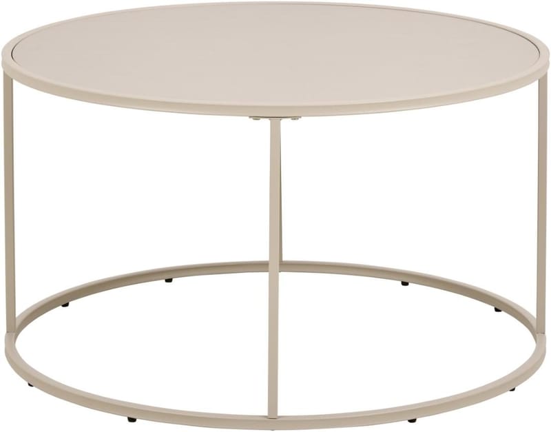 Hasslevik Soffbord 80 cm Rund - Varmgrå - Products - Möbler - Bord & matgrupp - Soffbord