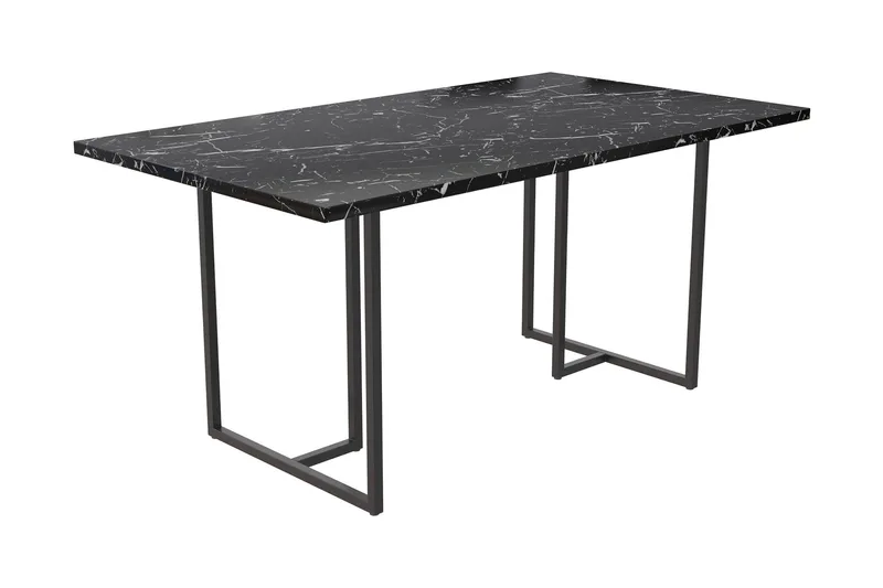 Kaiti Matbord Marmor - Svart - Products - Möbler - Bord & matgrupp - Matbord & köksbord
