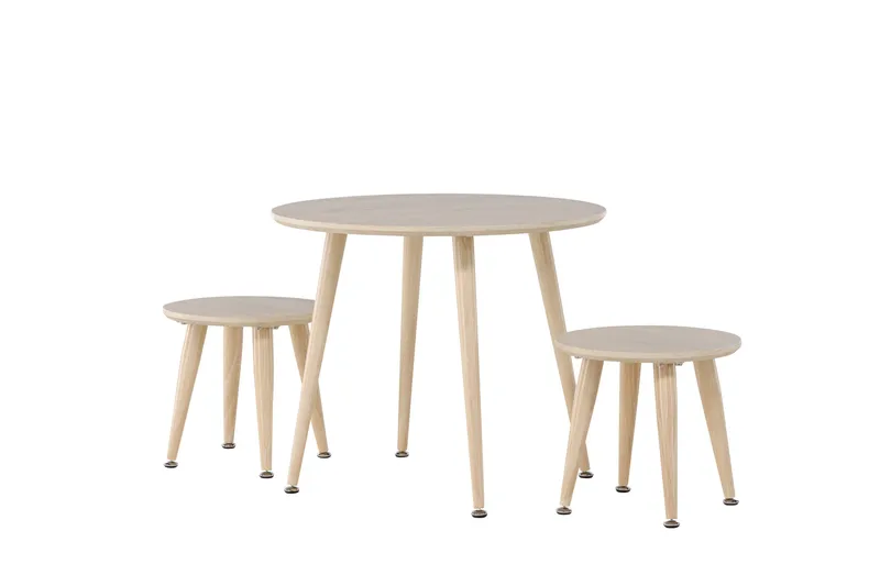 Kids Matgrupp - Brun - Products - Möbler - Bord & matgrupp - Matgrupp