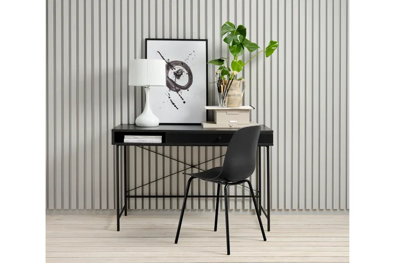 Kamello Skrivbord 120 cm - Svart - Products - Möbler - Bord & matgrupp - Kontorsbord - Datorbord