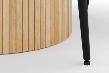 Kopparbo Rund Matgrupp 130-150 cm 6 Alsarp Matstolar - Natural - Products - Möbler - Bord & matgrupp - Matgrupp