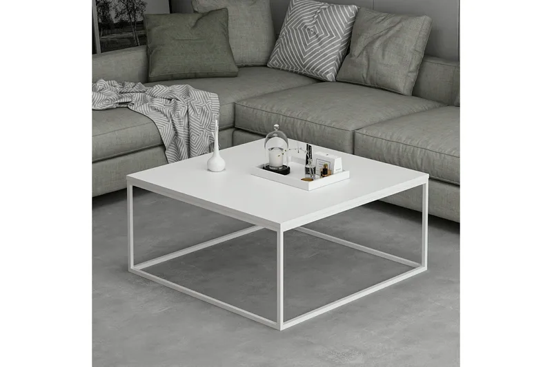 Loni Soffbord 90 cm - Vit - Products - Möbler - Bord & matgrupp - Soffbord