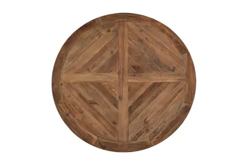 Lyon Matgrupp Ø150 cm Rund med 6 st Viktoria Stolar - Vintage Natur / Vit / Beige - Products - Möbler - Bord & matgrupp - Matgrupp