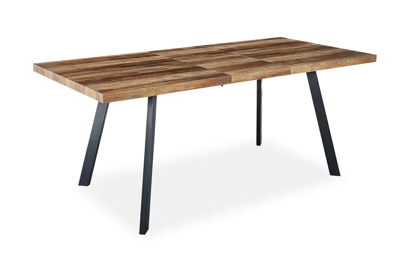 Marcelen Matbord Förlängningsbart med illäggsskiva +  4 st Nibe stol beige med valnöt ben - Brun/Beige - Products - Möbler - Bord & matgrupp - Matgrupp