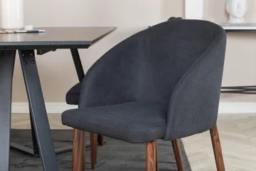 Marina Matgrupp 180 cm Rektangulär med 6 Arch stolar - Svart - Products - Möbler - Bord & matgrupp - Matgrupp