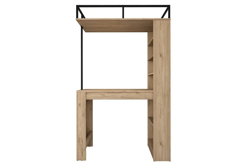 Matbord Beloumont Valnöt / Svart - Svart/Mörkbrun - Products - Möbler - Bord & matgrupp - Matbord & köksbord