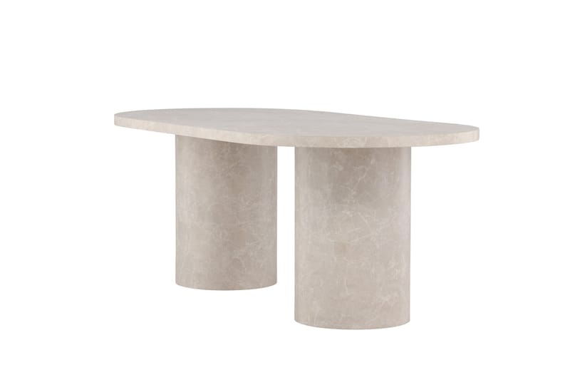 Matbord Peach Narvik Dining Table 100x200 cm - Beige Marblelook / Beige - Products - Möbler - Bord & matgrupp - Matbord & köksbord
