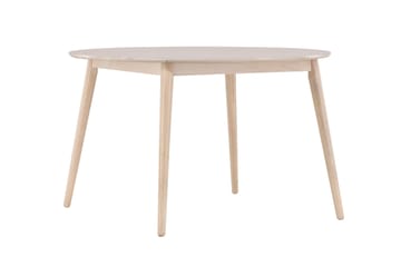 Matbord Peach Flora Dining Table ø120 - Whitewash / Veneer Whitewash - Products - Möbler - Bord & matgrupp - Matbord & köksbord
