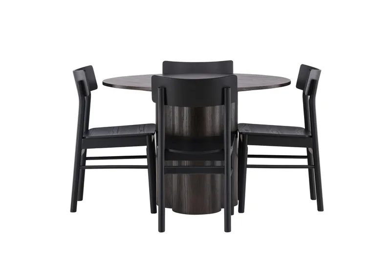 Olivia Matgrupp + 4 stolar, Mocca