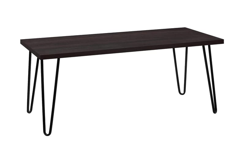 Owen Soffbord 107 cm Espresso/Svart - Dorel Home - Products - Möbler - Bord & matgrupp - Soffbord