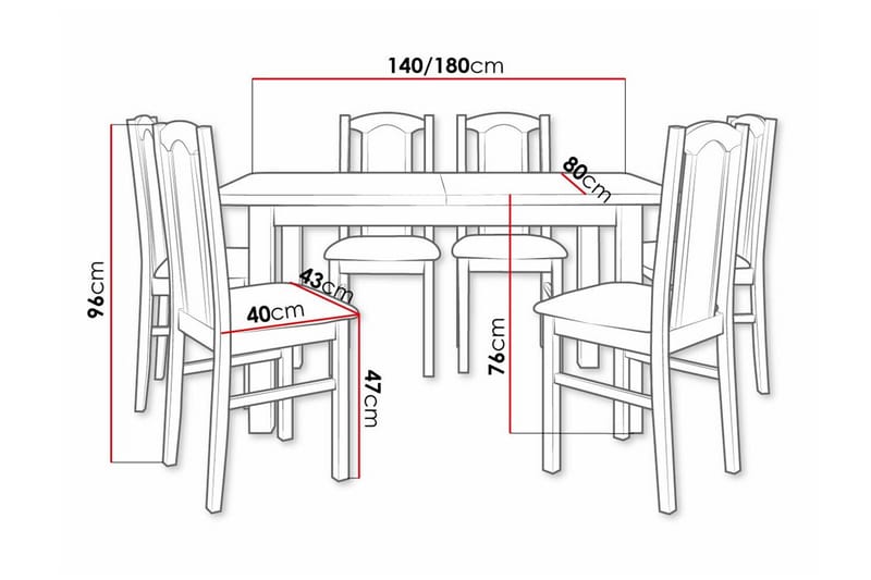 Patrickswell Matgrupp - Products - Möbler - Bord & matgrupp - Matgrupp