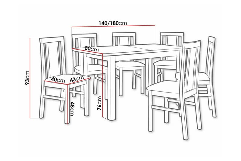 Patrickswell Matgrupp - Products - Möbler - Bord & matgrupp - Matgrupp