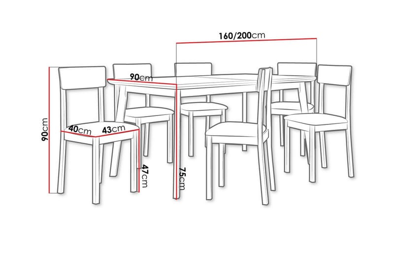 Patrickswell Matgrupp - Products - Möbler - Bord & matgrupp - Matgrupp