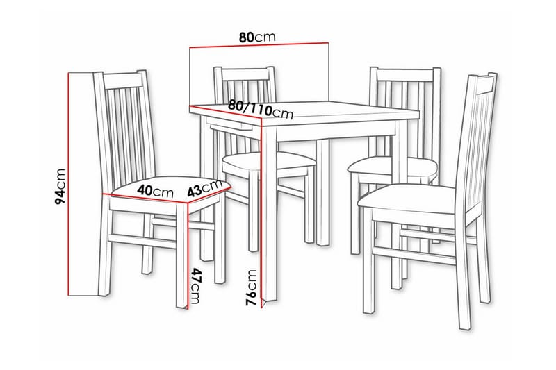 Patrickswell Matgrupp - Products - Möbler - Bord & matgrupp - Matgrupp