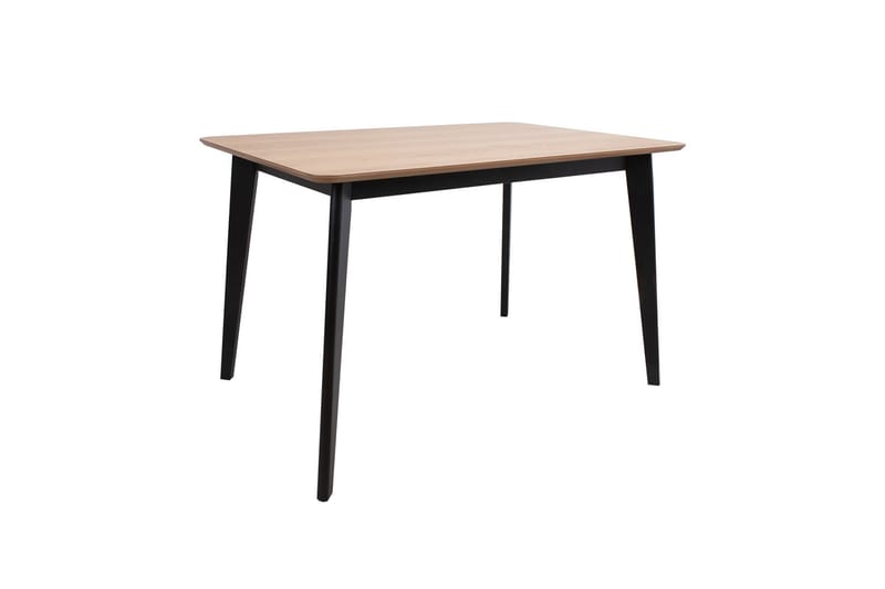 Roxby Matbord 120x80 cm Ek/Svart - Products - Möbler - Bord & matgrupp - Matbord & köksbord