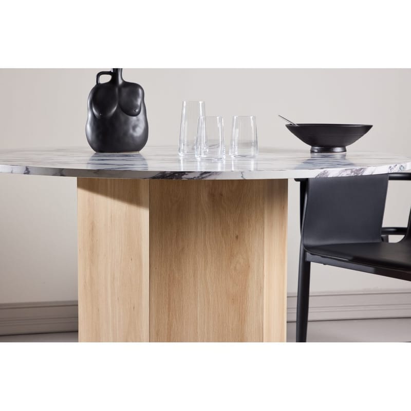 Runt matbord Tekla - Ljusgrå, 120 - Products - Möbler - Bord & matgrupp - Matbord & köksbord