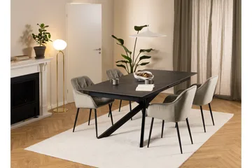 Salupa Matbord 240x100 cm - Svart - Products - Möbler - Bord & matgrupp - Marmorbord