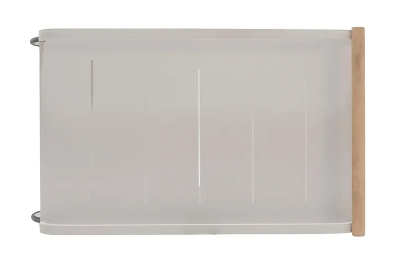 Portals Rullbord 92 cm - Vit/trä - Products - Möbler - Bord & matgrupp - Serveringsvagn & serveringsbord - Rullvagn, rullbord & serveringsbord