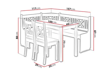 Sialana Matgrupp - Alträ - Products - Möbler - Bord & matgrupp - Matgrupp