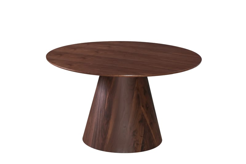 Siena Matgrupp runt 130 cm Valnöt med 6 Elsie Matstolar - Valnöt/Brun - Products - Möbler - Bord & matgrupp - Matgrupp