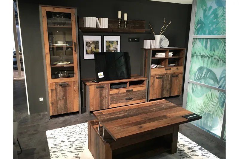 Cadle Soffbord 110 cm med Förvaring Hylla - Brun - Products - Möbler - Bord & matgrupp - Soffbord - Soffbord med förvaring