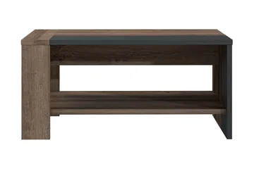 Elhovo Soffbord 90 cm - Brun/Svart - Products - Möbler - Bord & matgrupp - Soffbord - Soffbord med förvaring