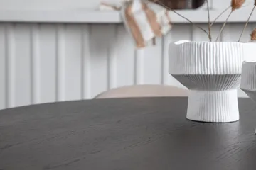 Stone Matgrupp 120 cm Rund med 4 Velvet stolar - Beige - Products - Möbler - Bord & matgrupp - Matgrupp