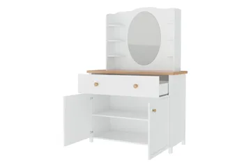 Storys Sminkbord 110x42 cm - Vit - Products - Möbler - Bord & matgrupp - Sminkbord & toalettbord