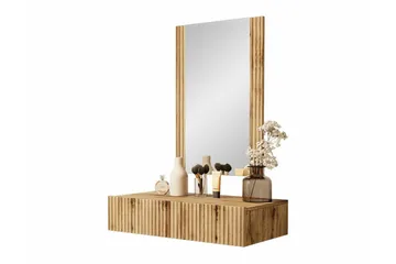 Strontian Sminkbord 80x42 cm Scandinavian Choice Brown - Products - Möbler - Bord & matgrupp - Sminkbord & toalettbord