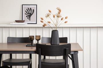 Tempe Matgrupp 140 cm Rektangulär med 4 Montros stolar - Svart - Products - Möbler - Bord & matgrupp - Matgrupp