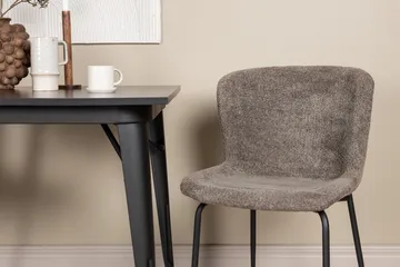 Tempe Matgrupp 80 cm Rektangulär med 2 Modesto stolar - Svart - Products - Möbler - Bord & matgrupp - Matgrupp