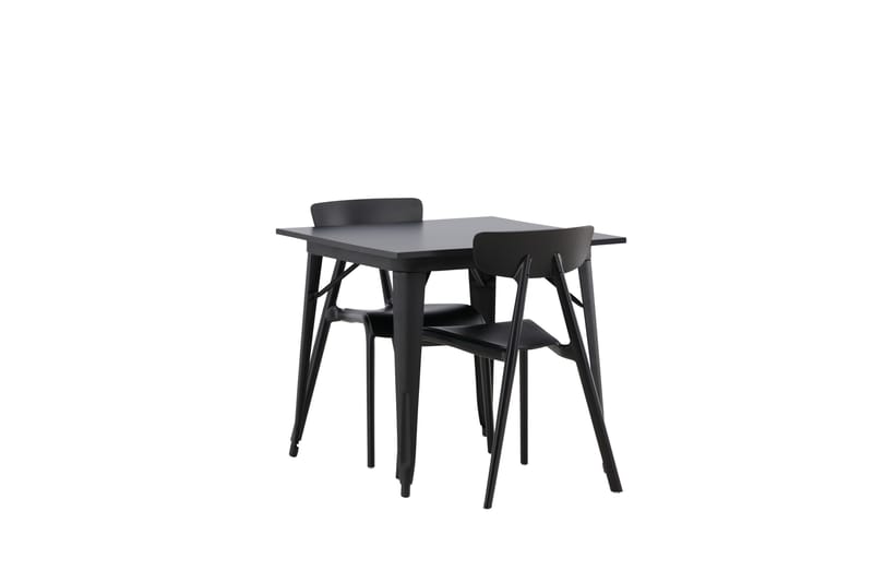 Tempe Matgrupp 80 cm Rektangulär med 2 Ursholmen stolar - Svart - Products - Möbler - Bord & matgrupp - Matgrupp