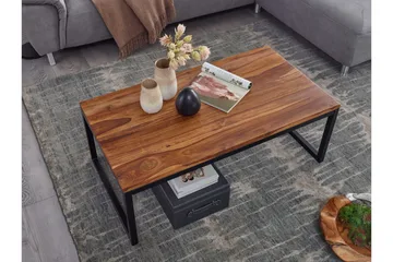 Willowdale Soffbord 110 cm - Teak/Svart - Products - Möbler - Bord & matgrupp - Soffbord