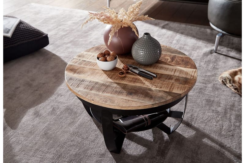 Willowdale Soffbord 60x34 cm med Förvaring Runt - Brun/Svart - Products - Möbler - Bord & matgrupp - Soffbord
