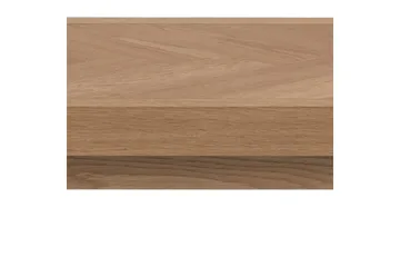 Galwa Sittbänk - Svart/Matt Ek - Products - Möbler - Hallmöbler - Hallbänk