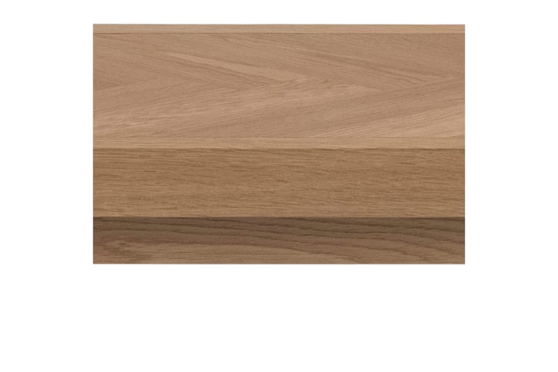 Galwa Sittbänk - Svart/Matt Ek - Products - Möbler - Hallmöbler - Hallbänk