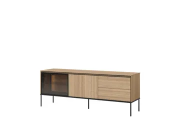 Basici Tv-bänk 167x41 cm - Brun - Products - Möbler - TV- & Mediamöbler - TV bänk & mediabänk