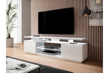 Ceasar Tv-bänk 180 cm - Vit - Products - Möbler - TV- & Mediamöbler - TV bänk & mediabänk